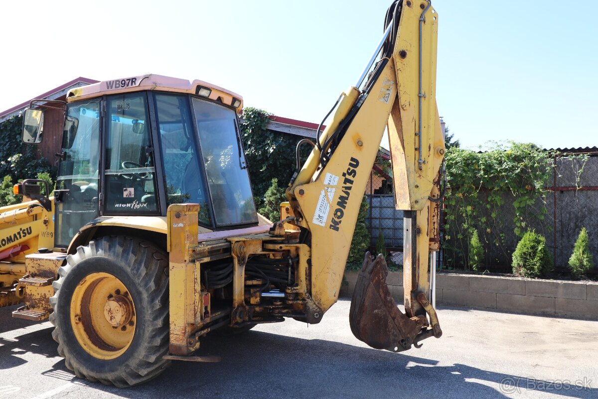 Báger KOMATSU WB97R - 4