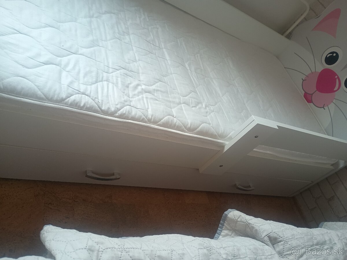 Detská posteľ 160x80 mačka - 4