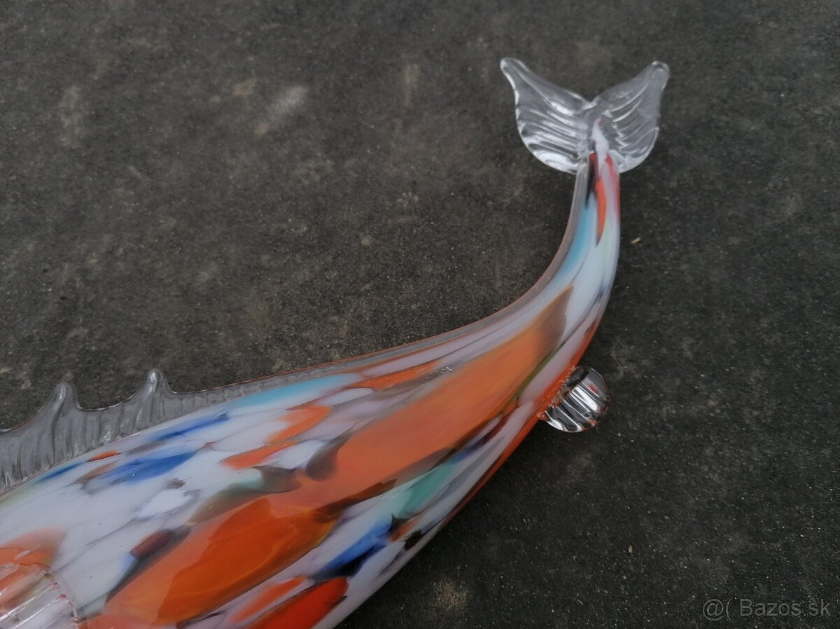 Predám Ryba z hutného skla - 4