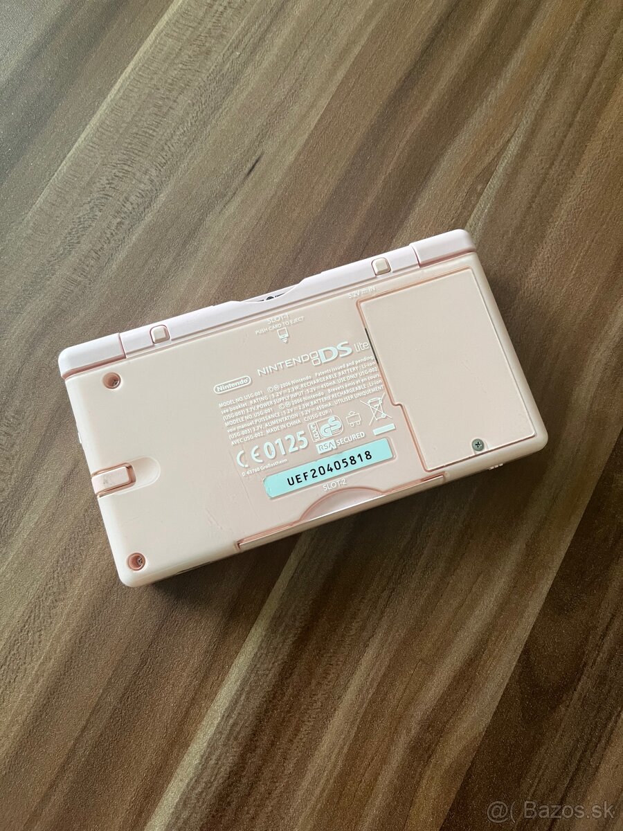 Nintendo DS lite +hry, púzdro, nabíjáčka - 4