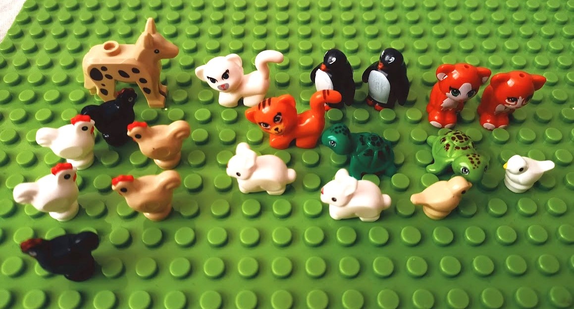 Sada zvierat do stavebnic 19 ks - 4