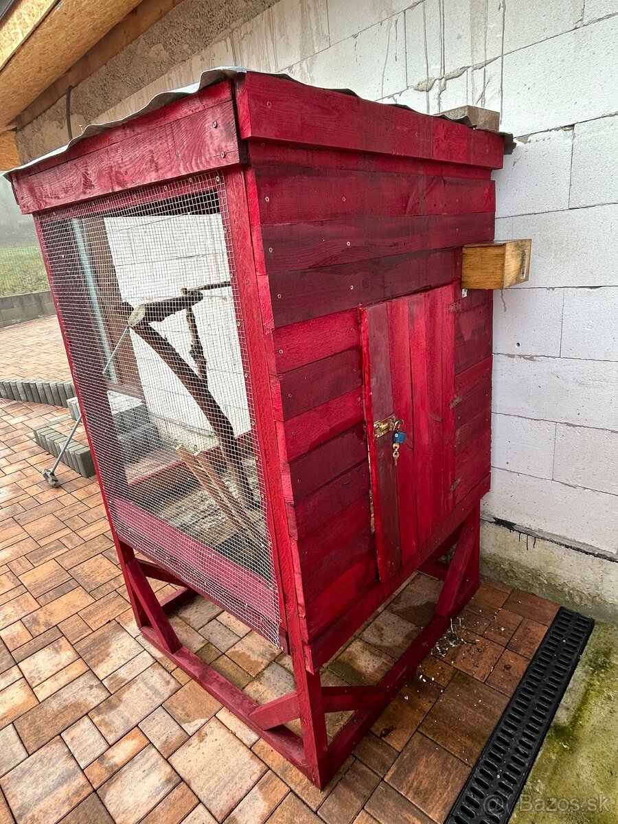Voliéra pre papagáje - 4