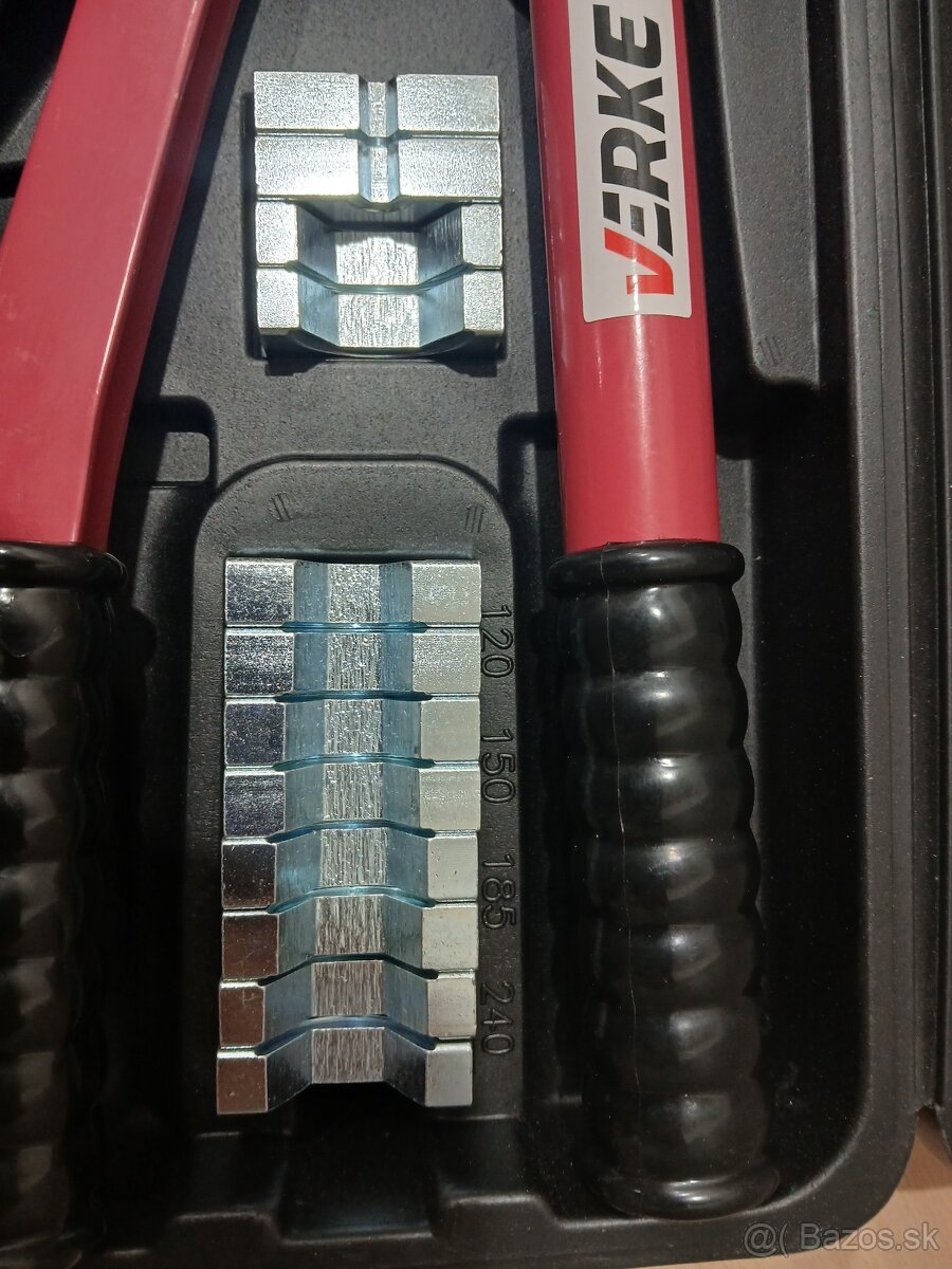 Hydraulické lisovacie kliešte 10-300mm 18T - 4