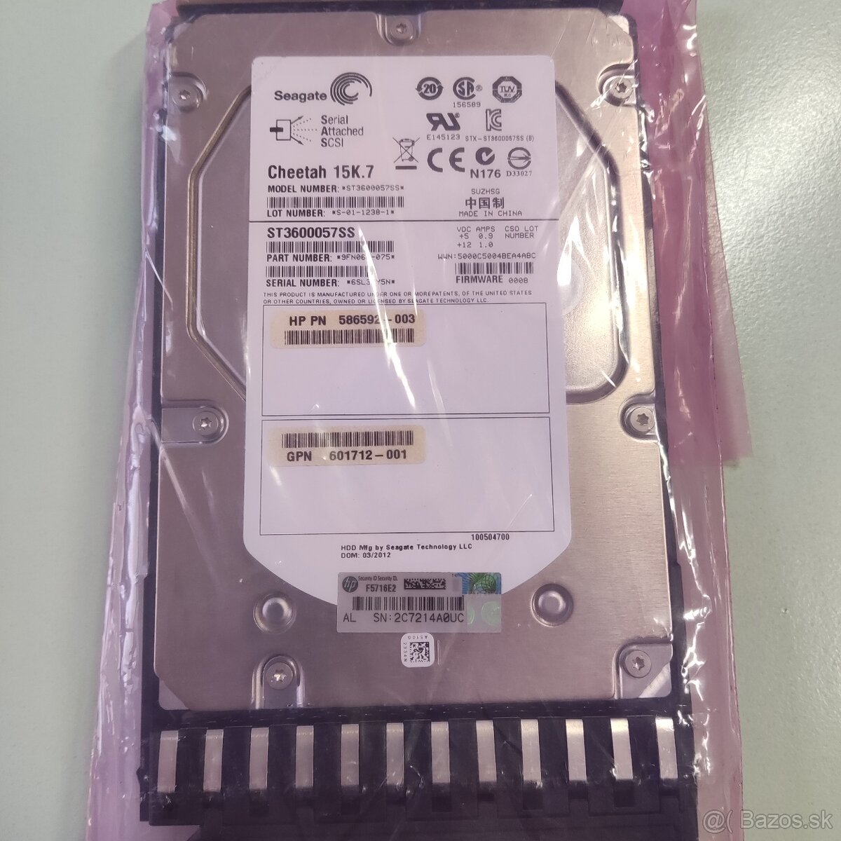 Predám 3,5" serverové disky - 4