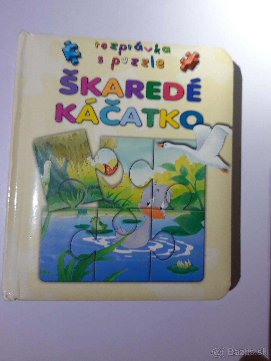 Pekné knižky s puzzle - 8ks - 4