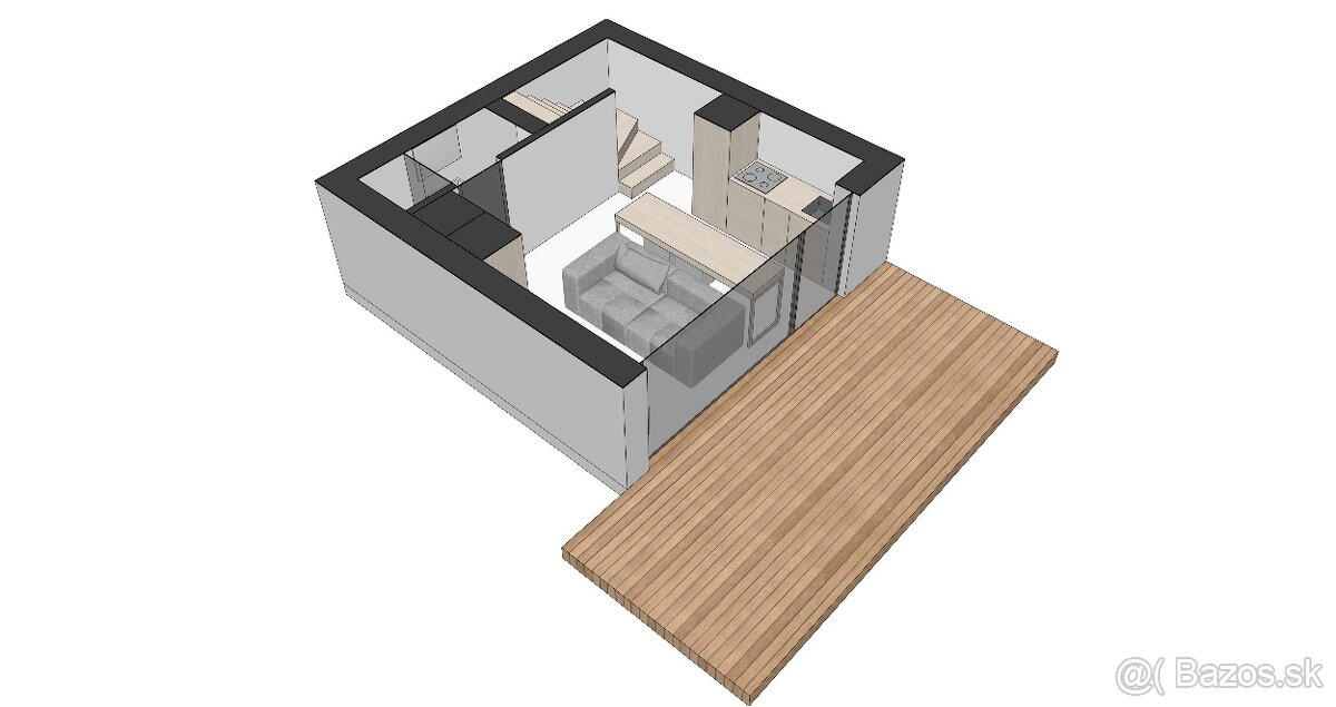 Predaj pozemku s projektom a stavebným povolením – Budatín - 4
