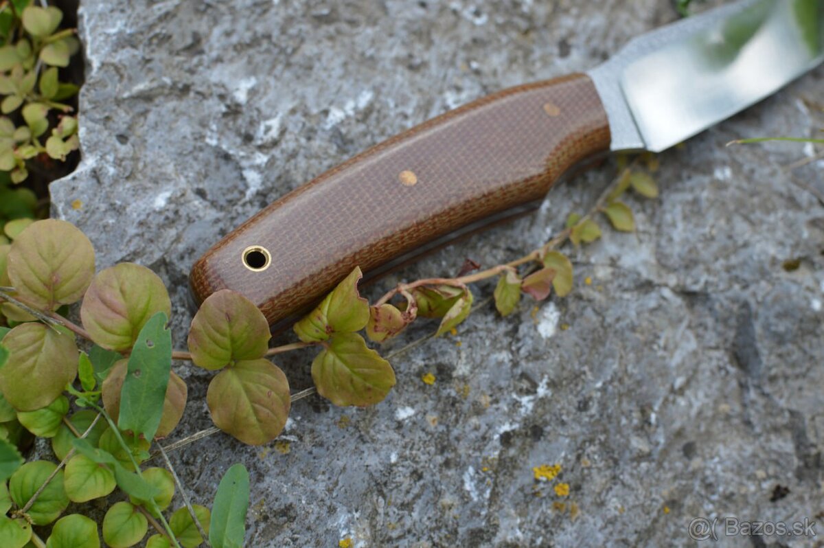 Kovaný nôž H12MF – micarta rukoväť, 61 HRC - 4