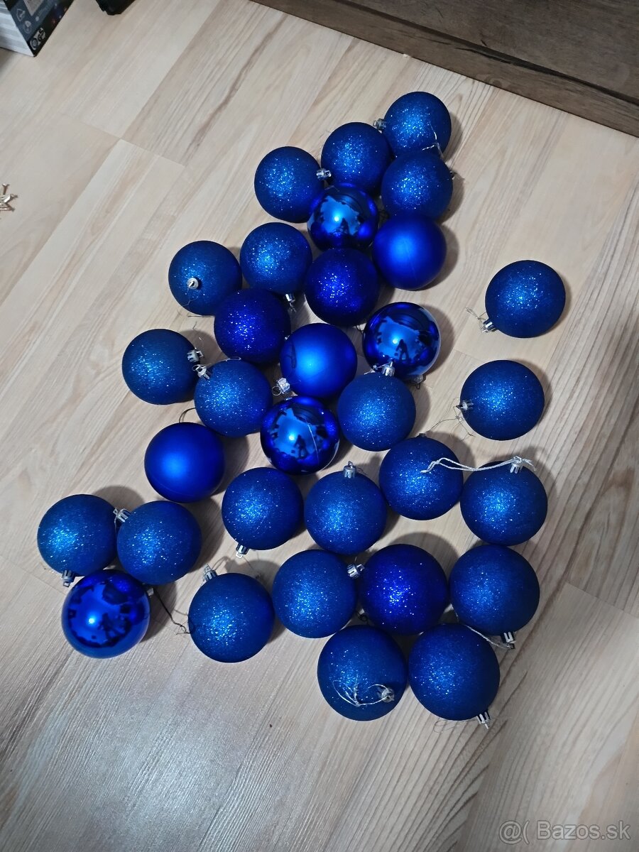 Vianočné gule, vianočná výzdoba na stromček, okráda dekoráci - 4