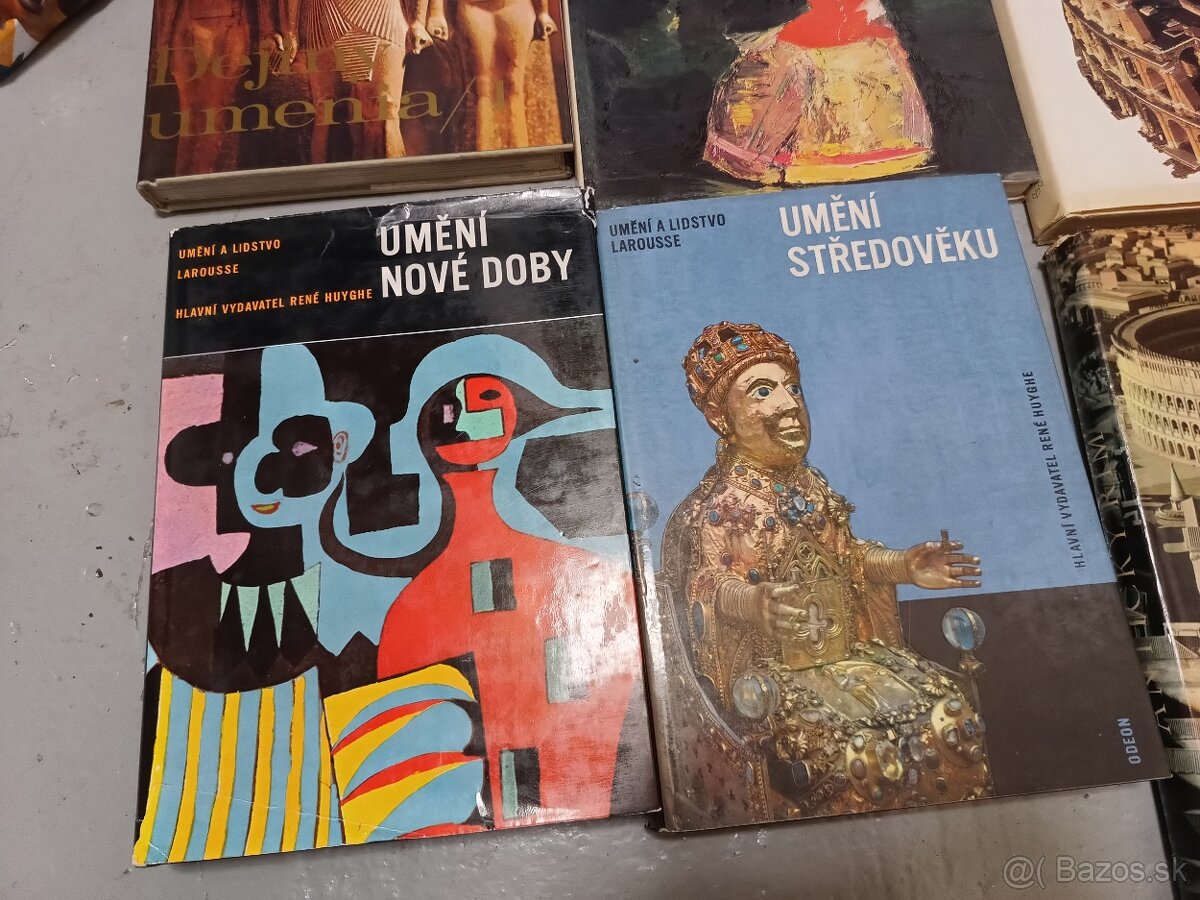 knihy o umení, dejinách - 4