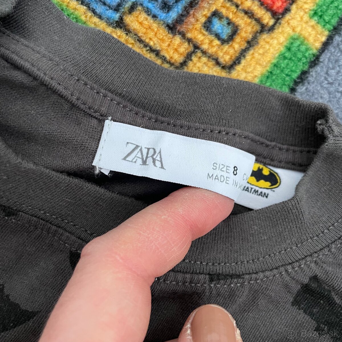 Batman tričko s flitrami v 128 - 4
