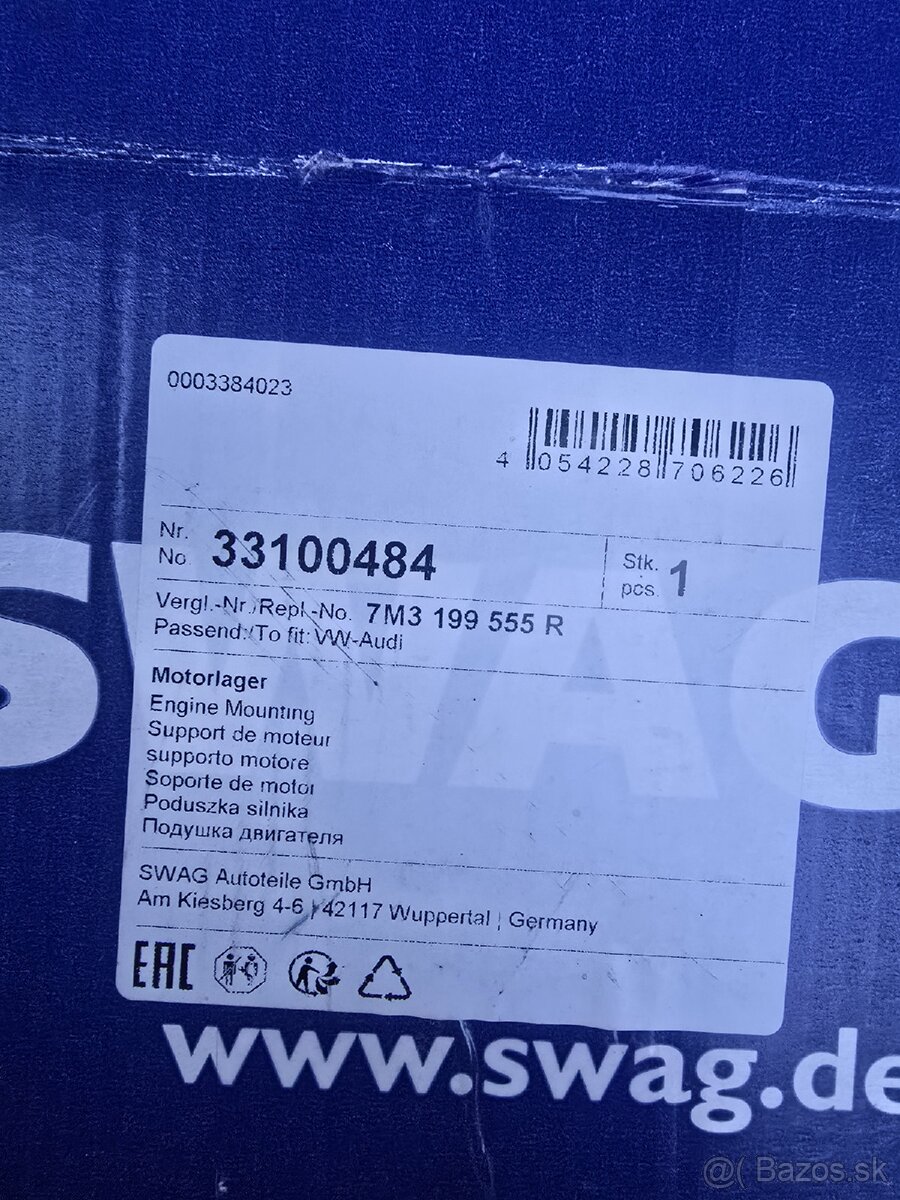 Uloženie manuálnej prevodovky SWAG - 4