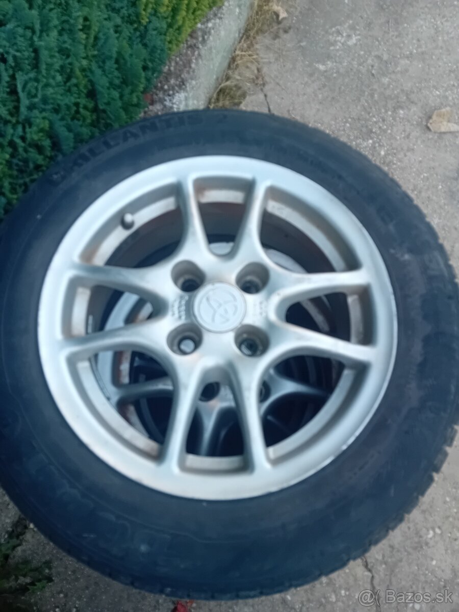 Predám letne pneumatiky ,165/70/r14 - 4