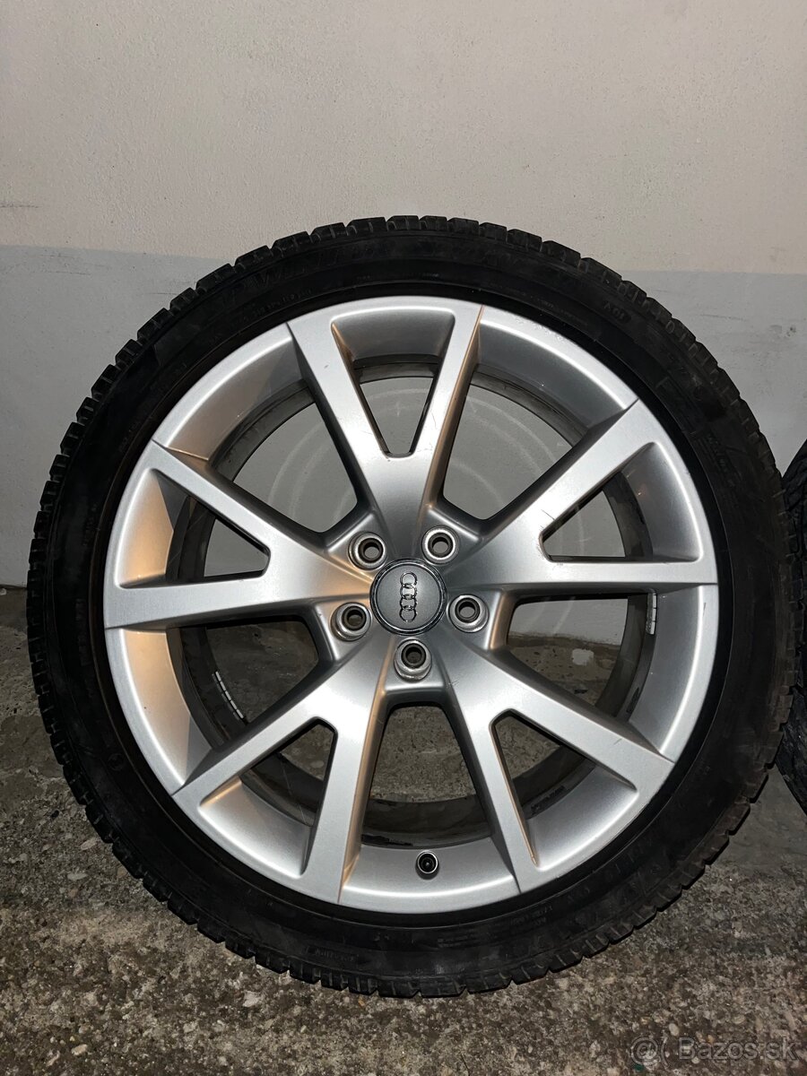 DISKY R19 AUDI 5x112 + zimné Dunlop - 4