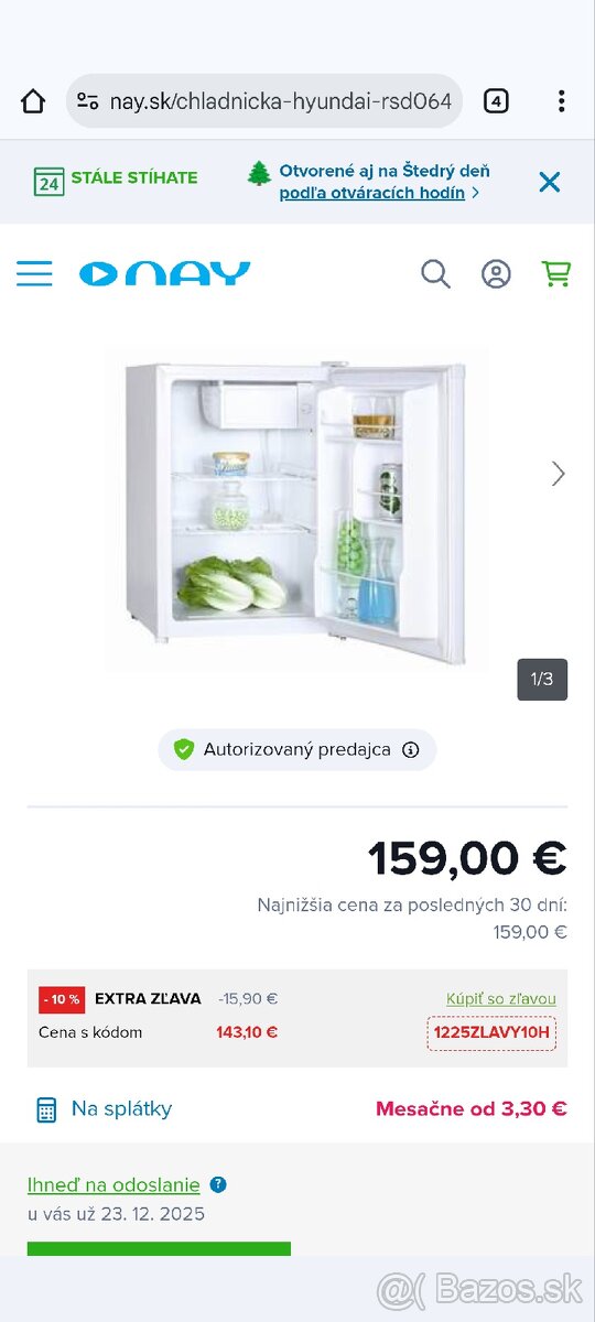 Chladnička mini Hyundai - 4