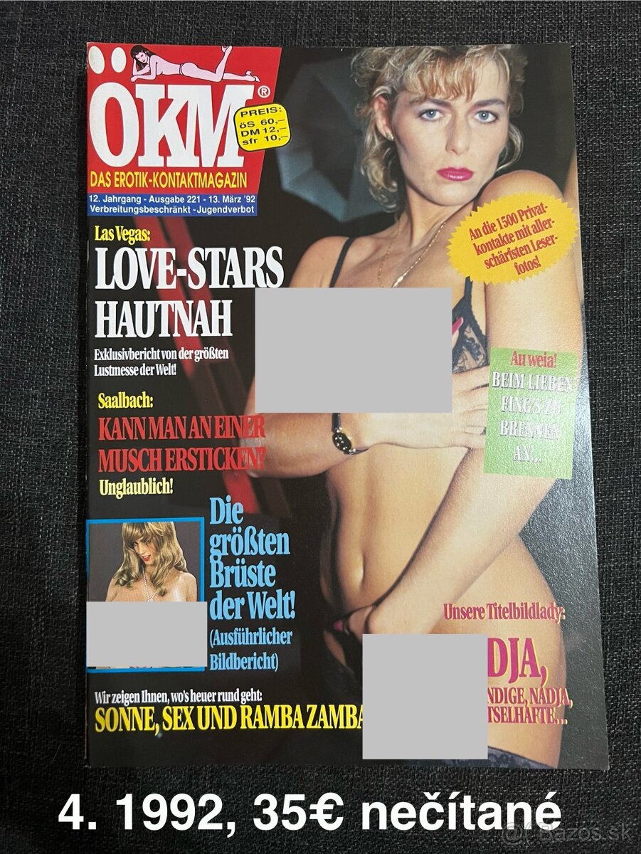 Erotické časopisy ÖKM 1990 -1994 - 4