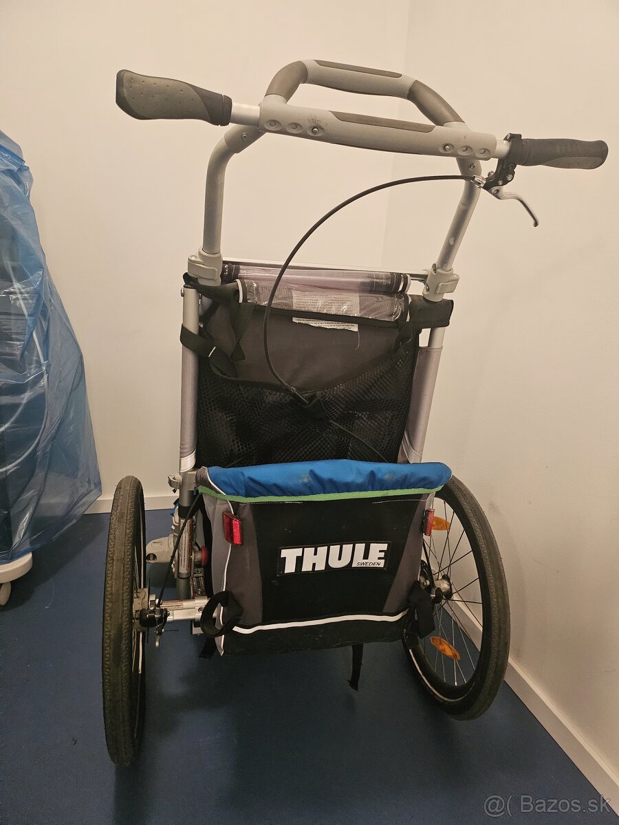 Thule Chariot CX1 vozík Blue + bike set - 4