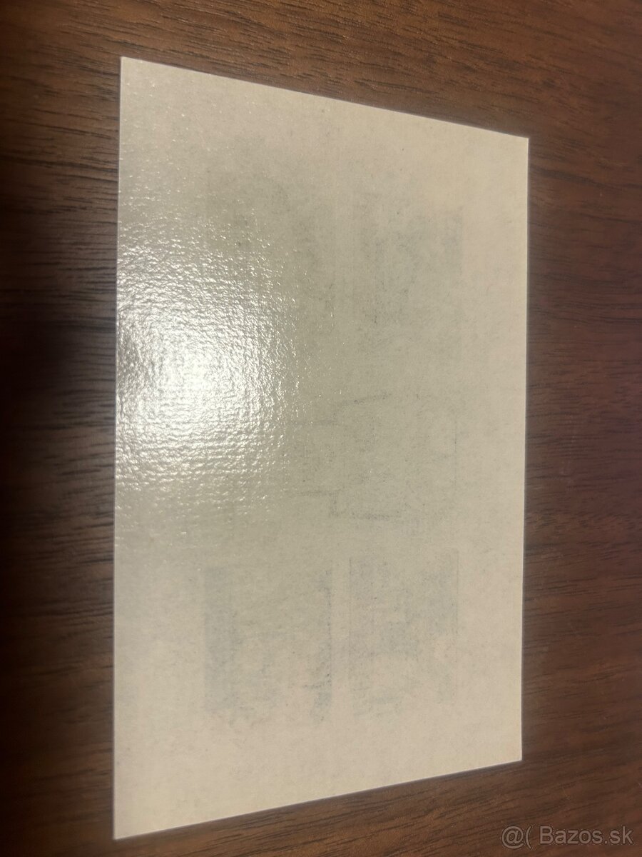 Československé známky, inzerat 3 - 4