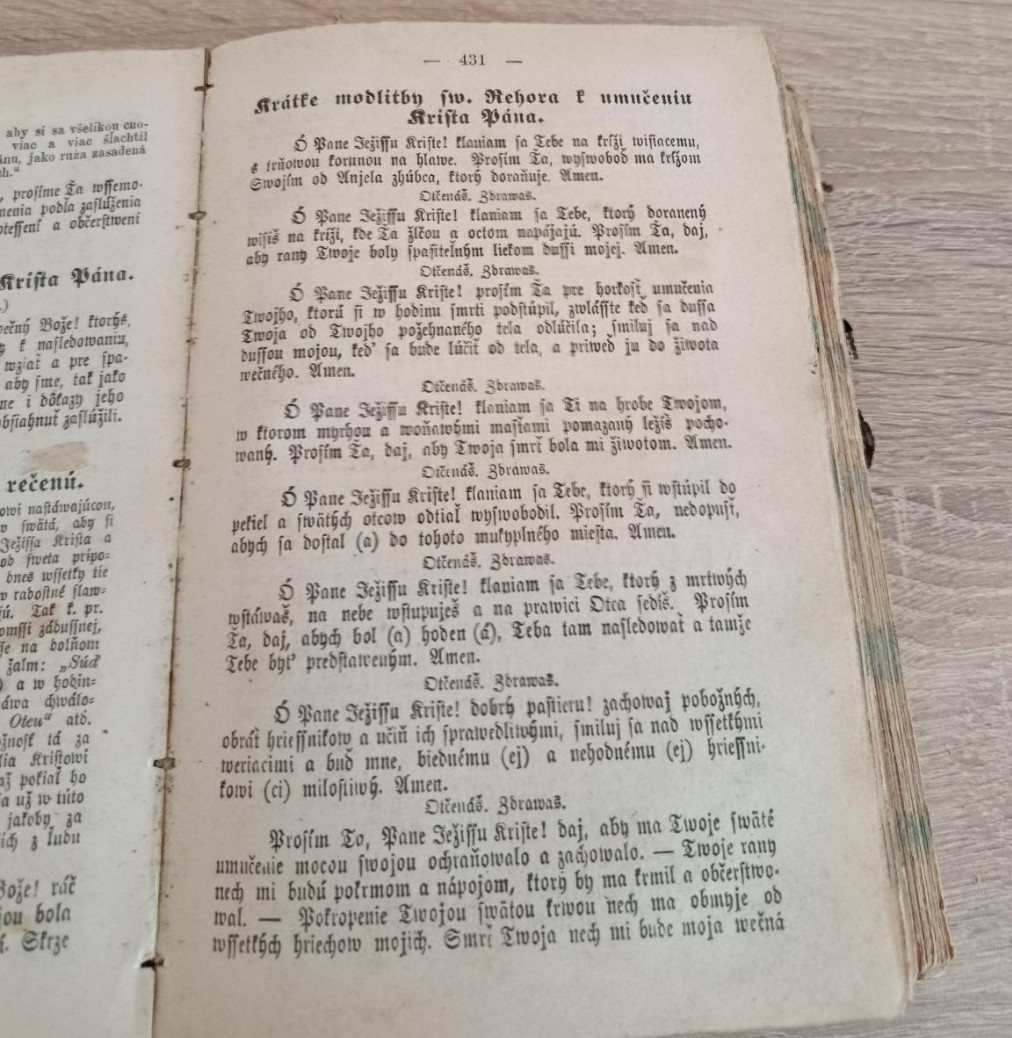 Starožitna kniha rok 1896 - 4