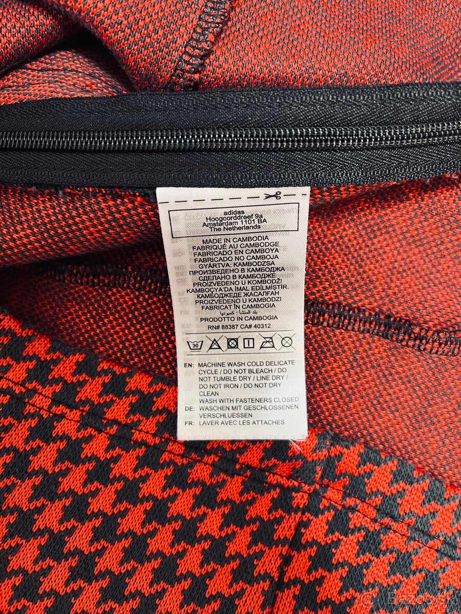 Adidas Originals Tailored červená sukňa XS - 4