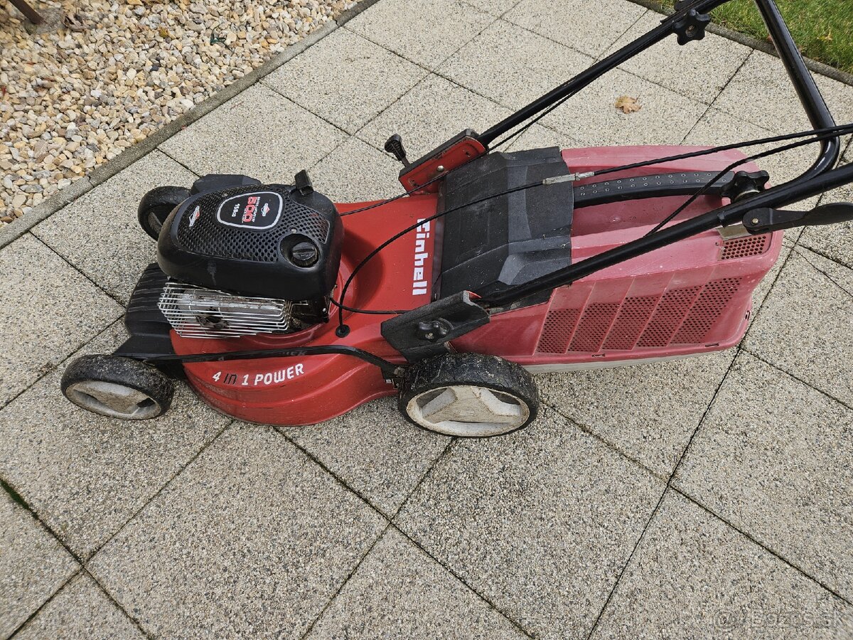 Predám použivanú kosačku einhell RG PM 48 S - 4