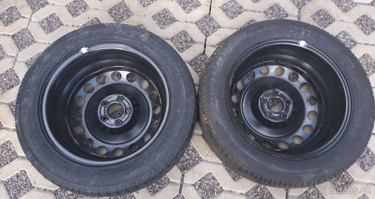 Plechové disky 5x100 R16 - 4