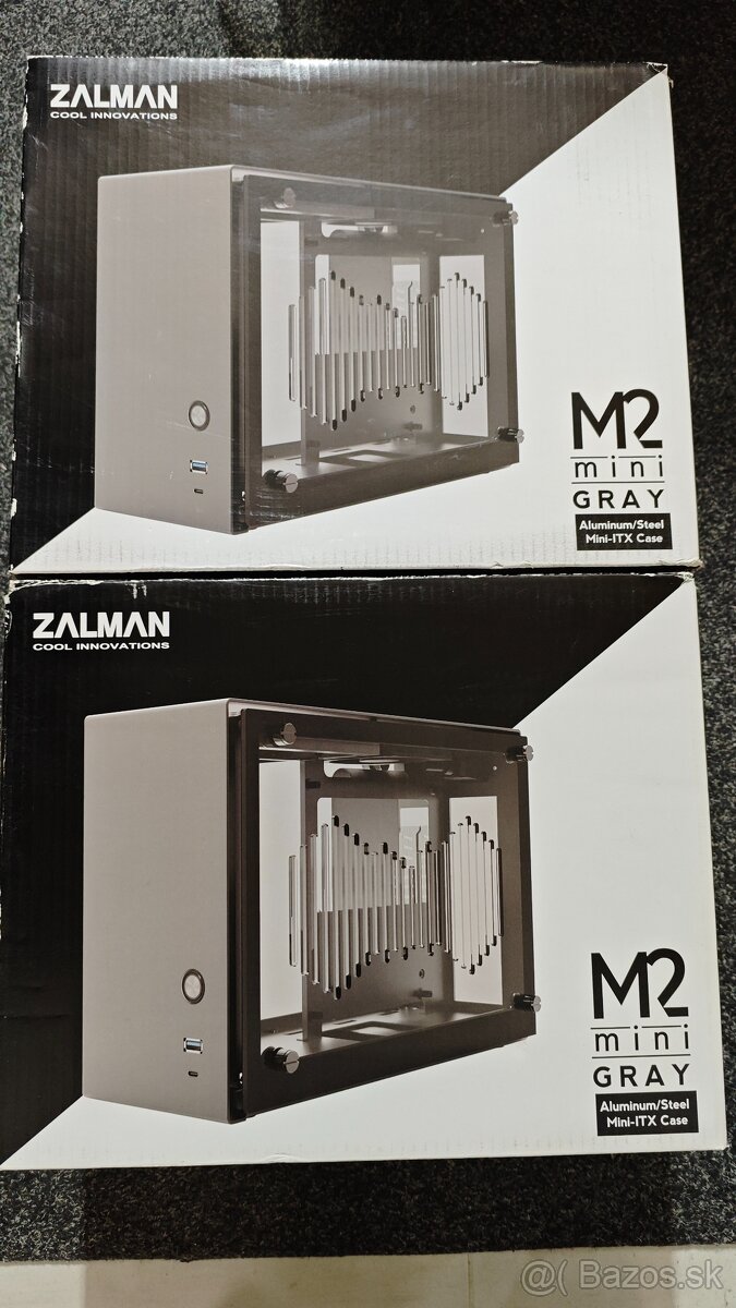 Predám PC skrinky Zalman M2 mini gray. - 4