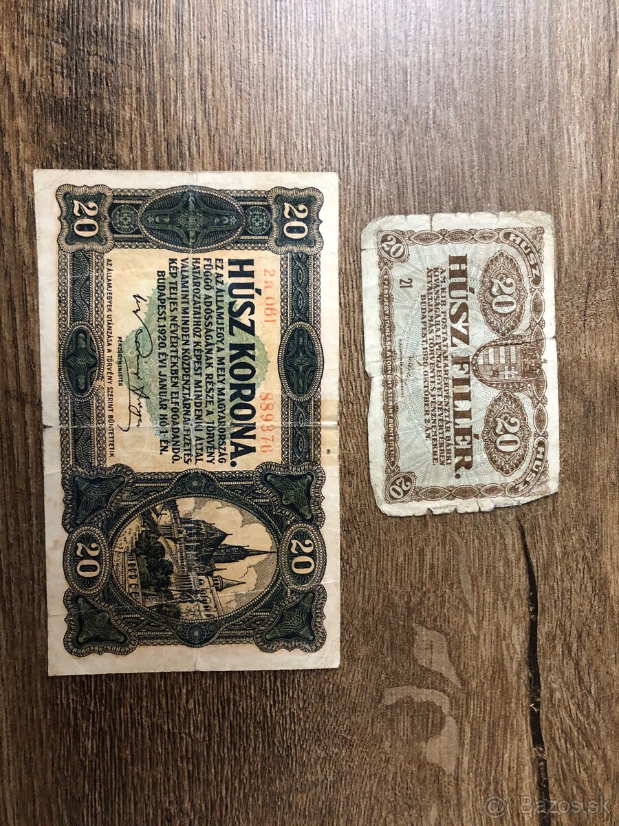 Bankovky MAGYAR (stare) - 4