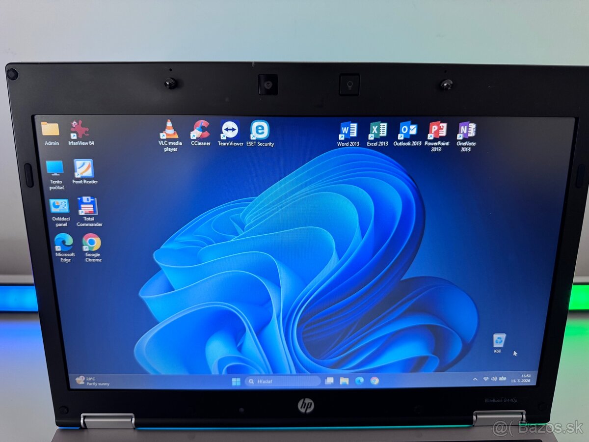 Notebook HP EliteBook 8440p vo vynikajúcom stave - 4