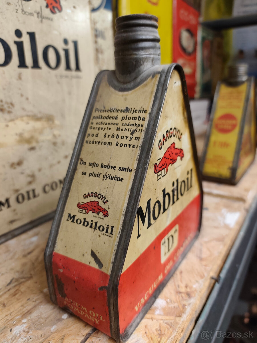 plechovka Mobiloil - 4