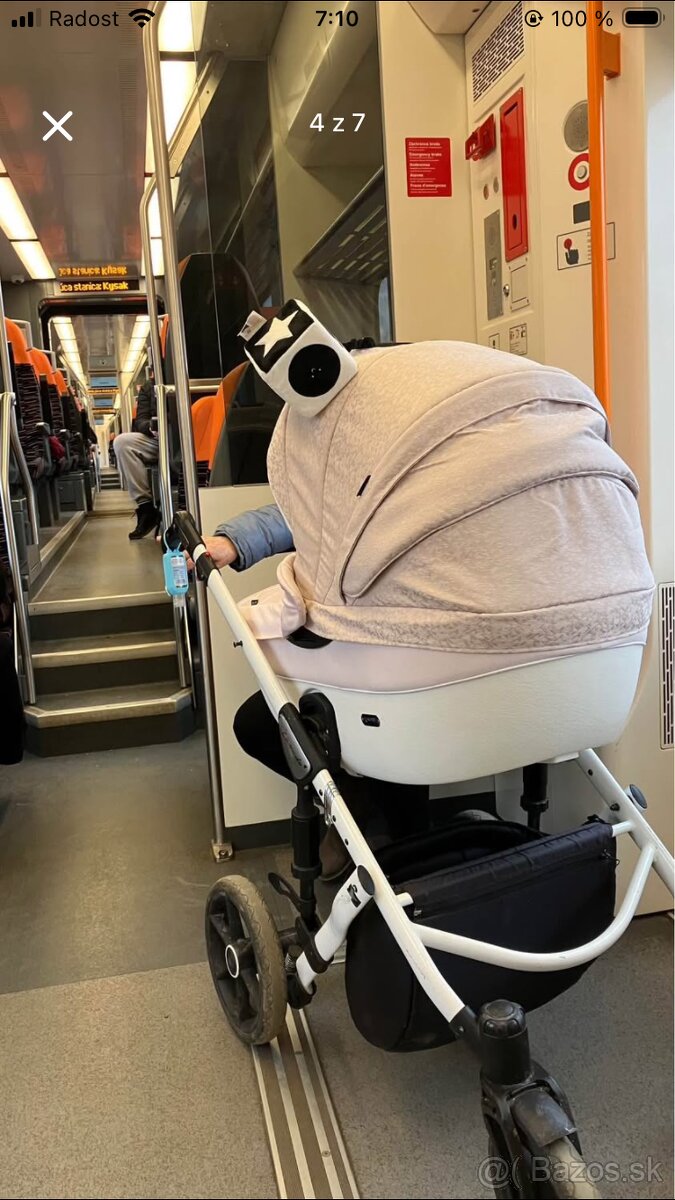 Kočík Kunert a nosič Rischino flexibile - 4