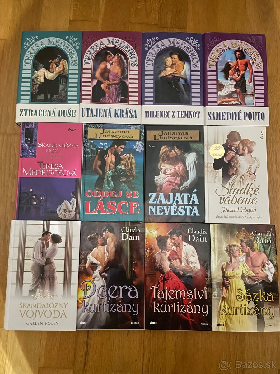 Romantika, romány pre ženy, beletria, červená knižnica - 4