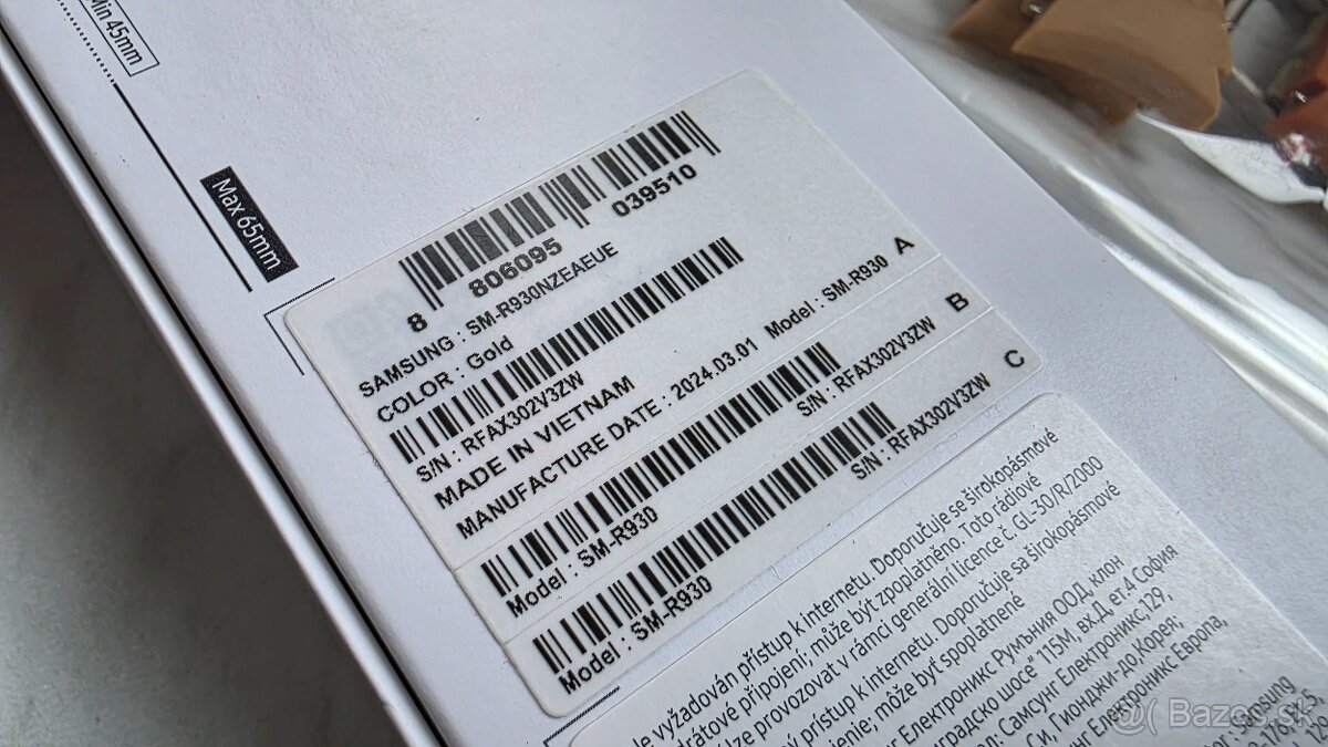 Predám hodinky Samsung Galaxy Watch6 40mm SM-R930 Gold - 4