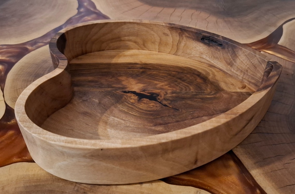 Srdce z čerešnového dreva 250824 - 4