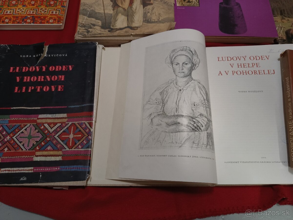 Knihy o krojoch, ľudovom odeve, výšivkách - 4