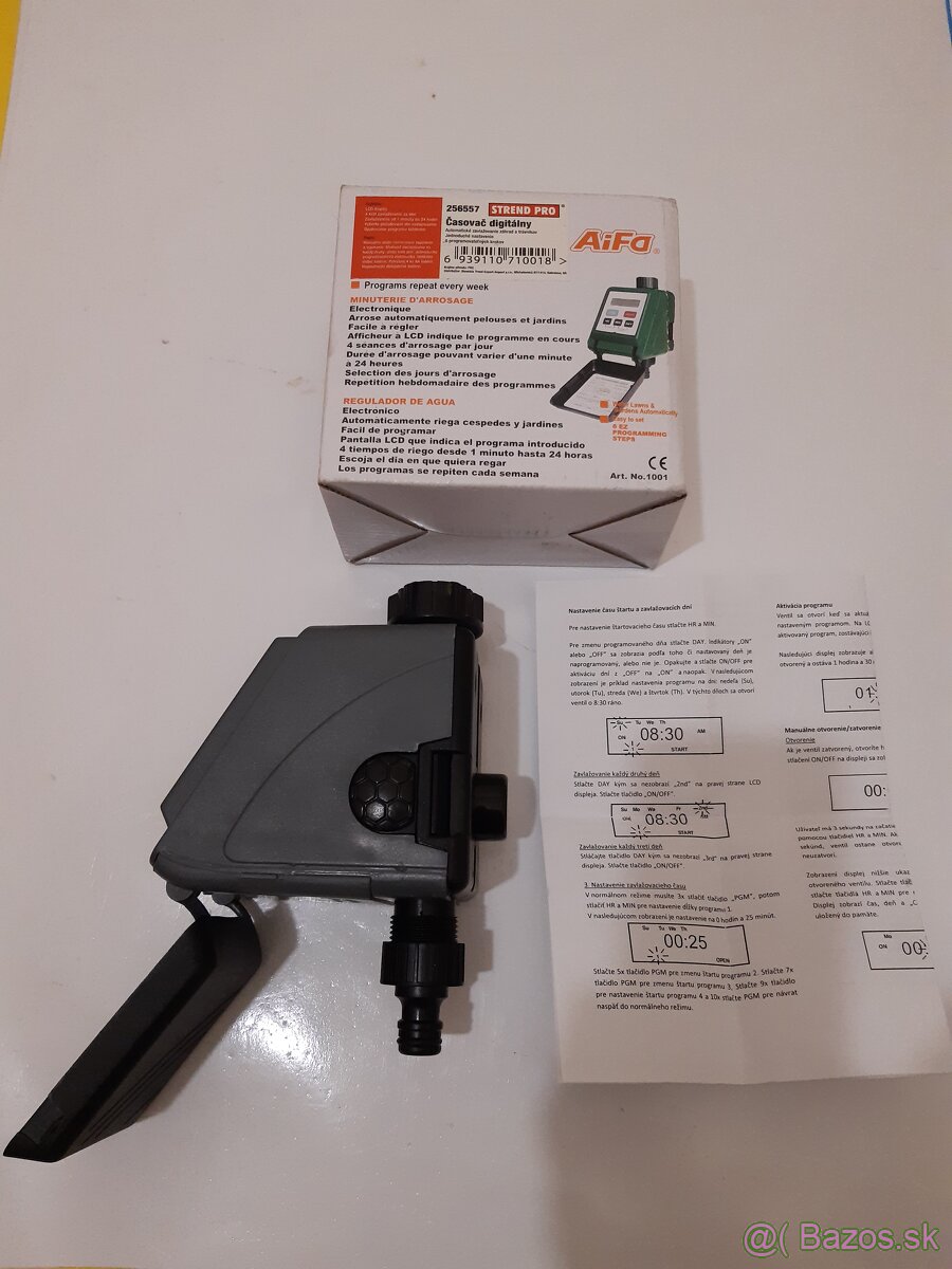 Digitálny časovač na zavlažovanie do zahrady - 4