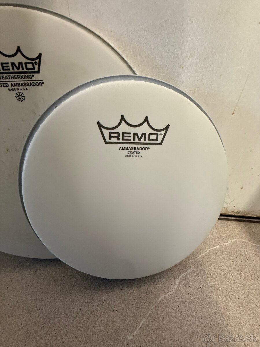 REMO Ambasador Coated +8” blana nová - 4