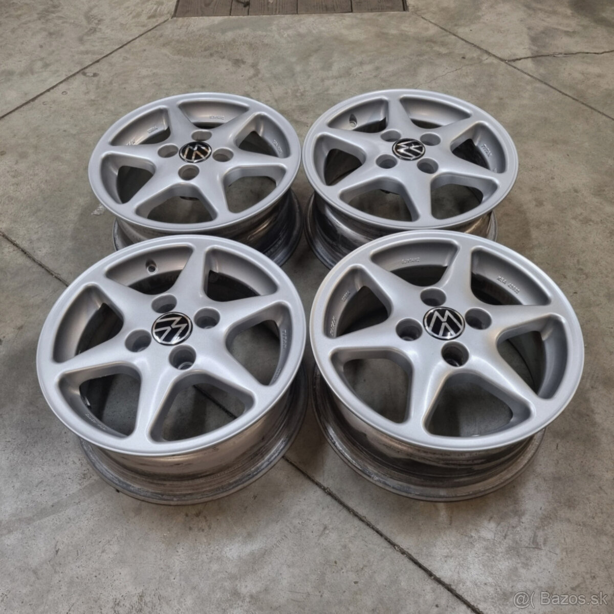 Hliníkové disky 4x100 R14 6J ET37 - 4