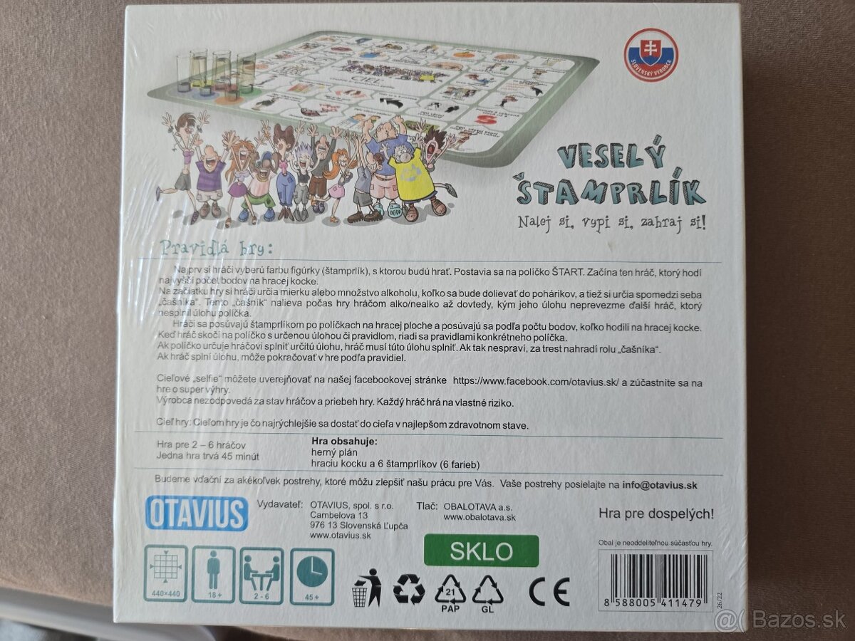 Spoločenská hra Veselý štamprlík - 4