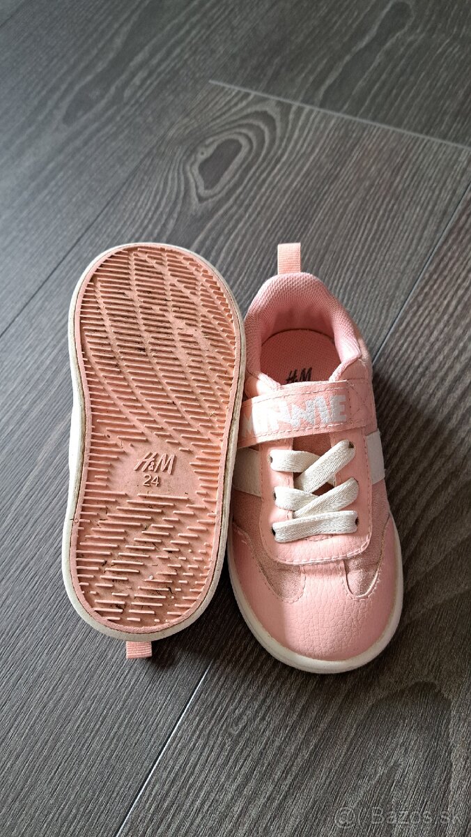 Kožené H&M tenisky 24 - 4