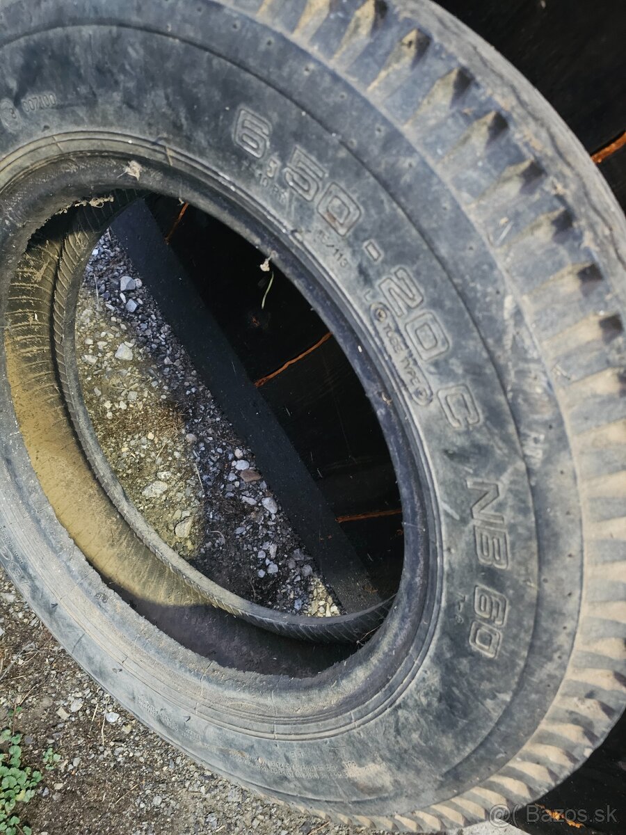 KOLESO GUMA NA VLECKU TRAKTOR ROZMER 6.50-20C 1ks - 4