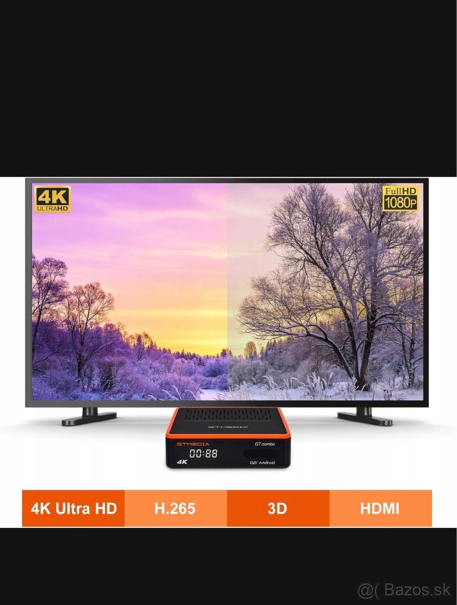 GTMedia GT Combo Tuner Android 9.0 2,4G/5G WiFi - 4