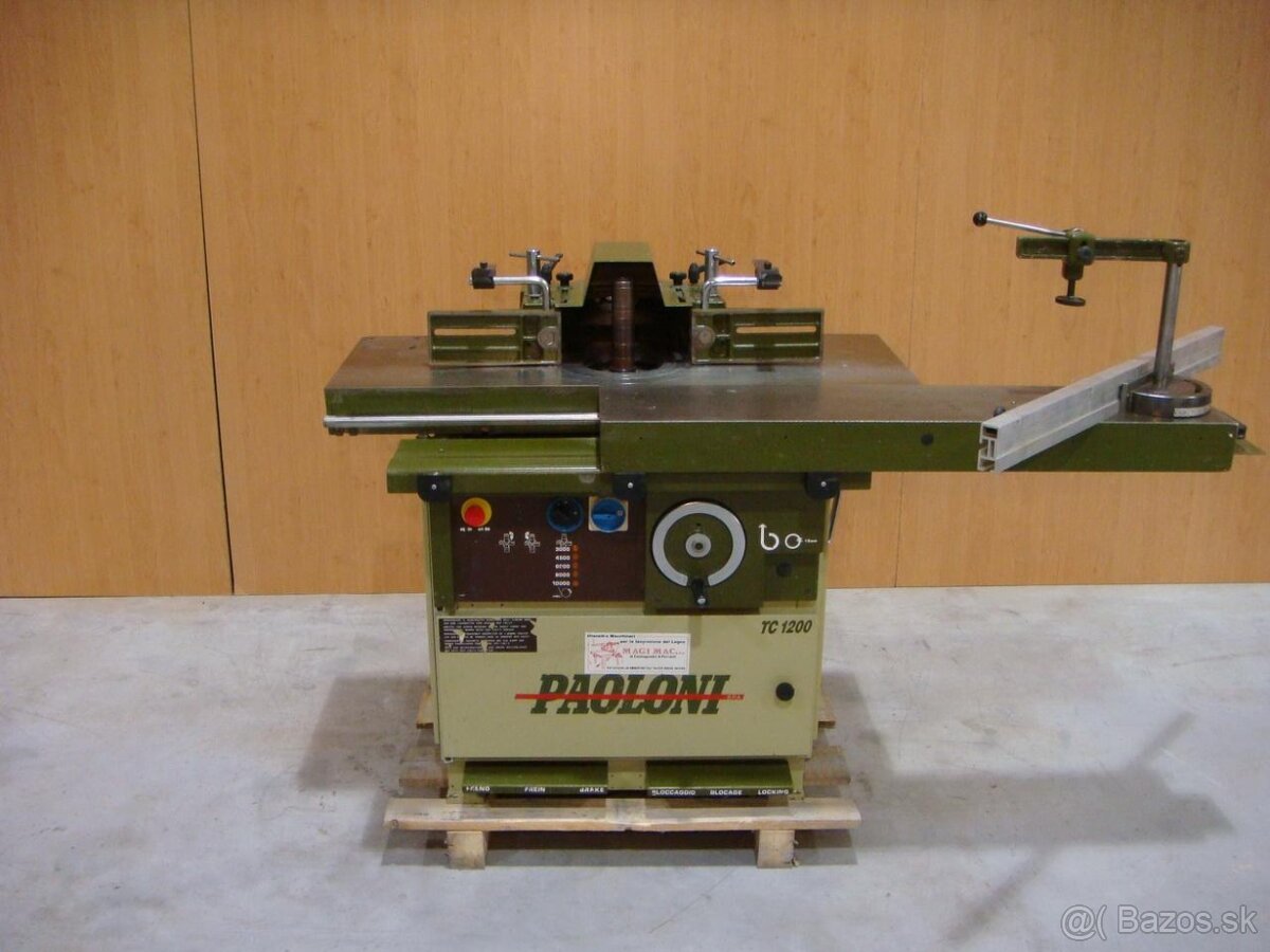 Spodní frézka PAOLONI TC1200 - AKČNÍ SLEVA 10 % - 4