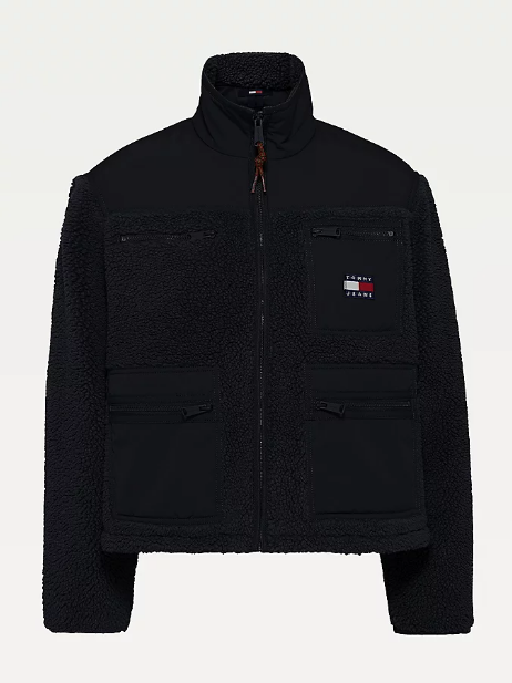 TOMMY HILFIGER prekrasna damska sherpa mikina/bunda - 4