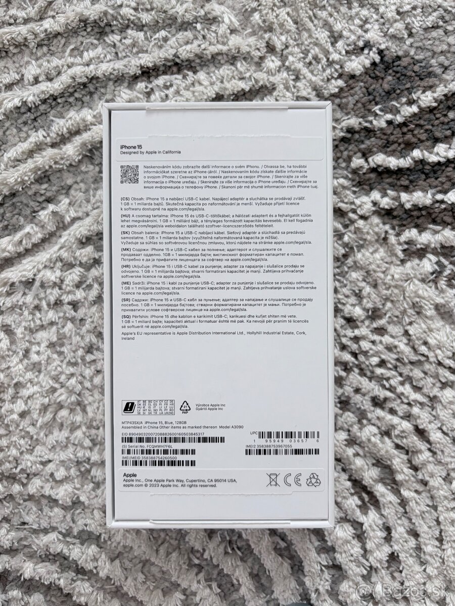 IPHONE 15 128 GB TOP STAV - 4