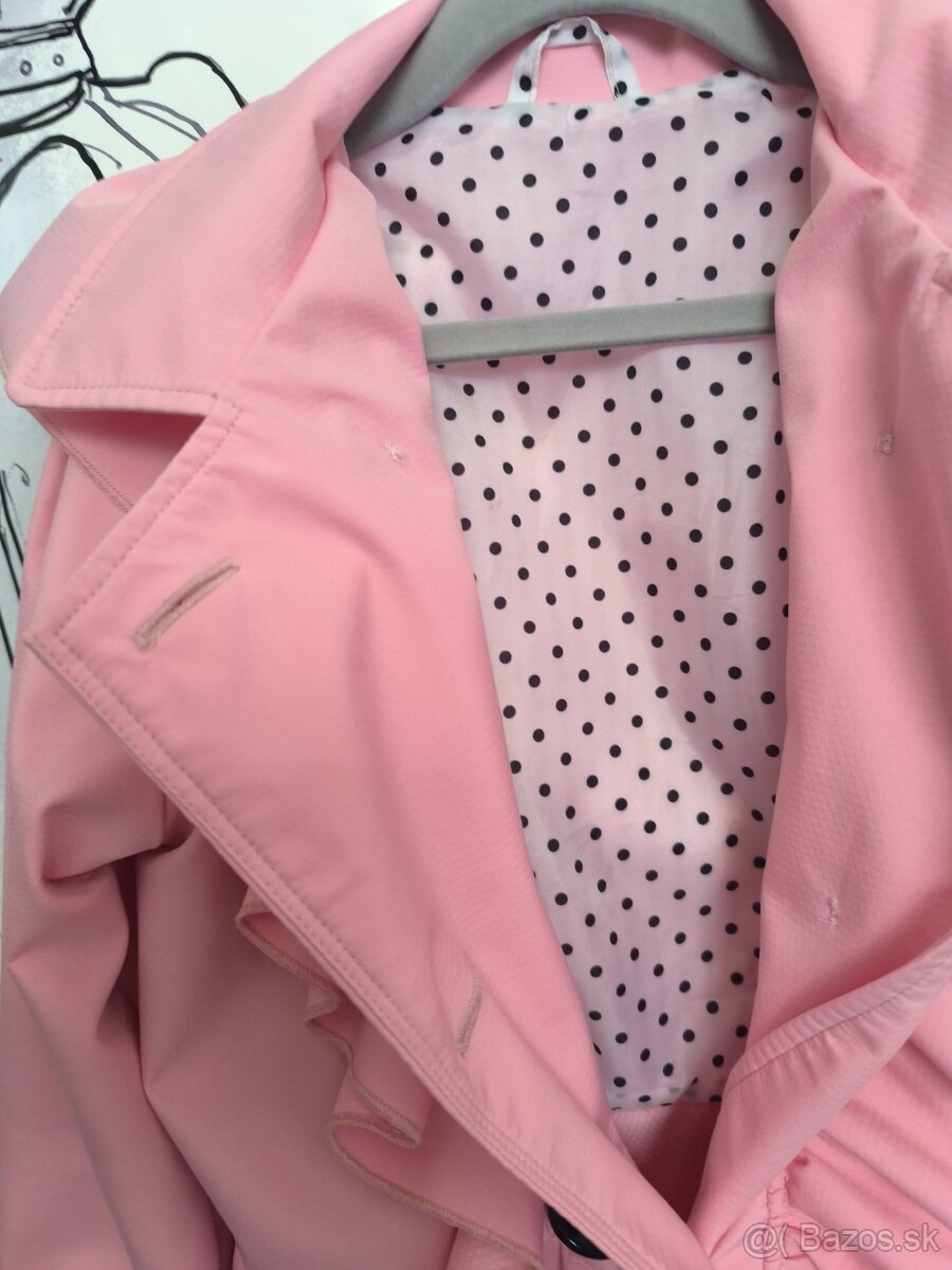 Predám krásny dievčenský trenčkot - 4