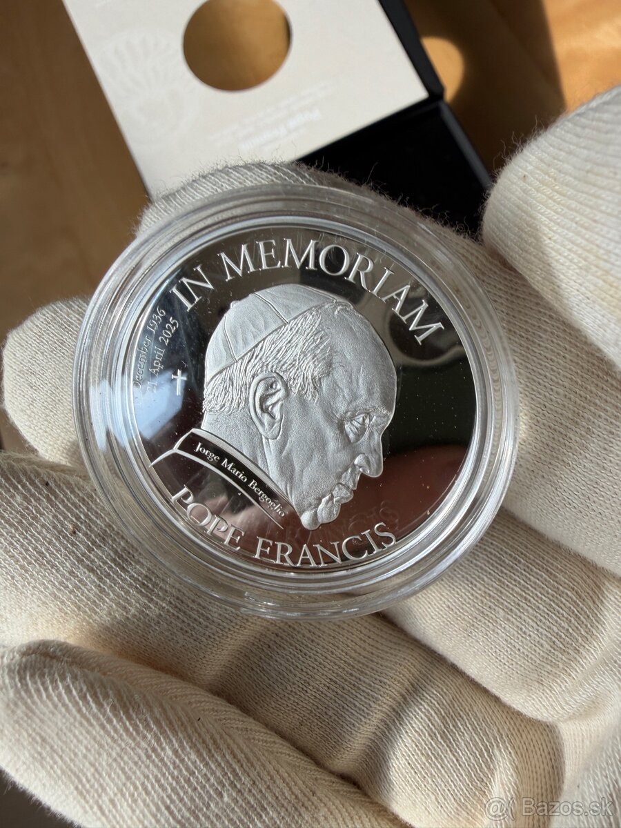 1 Oz in Memorial Pope Francis - 4