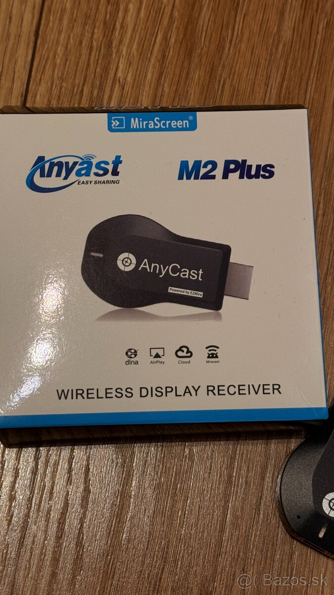 AnyCast M2 Plus – WiFi HDMI adaptér (AirPlay / Miracast / DL - 4
