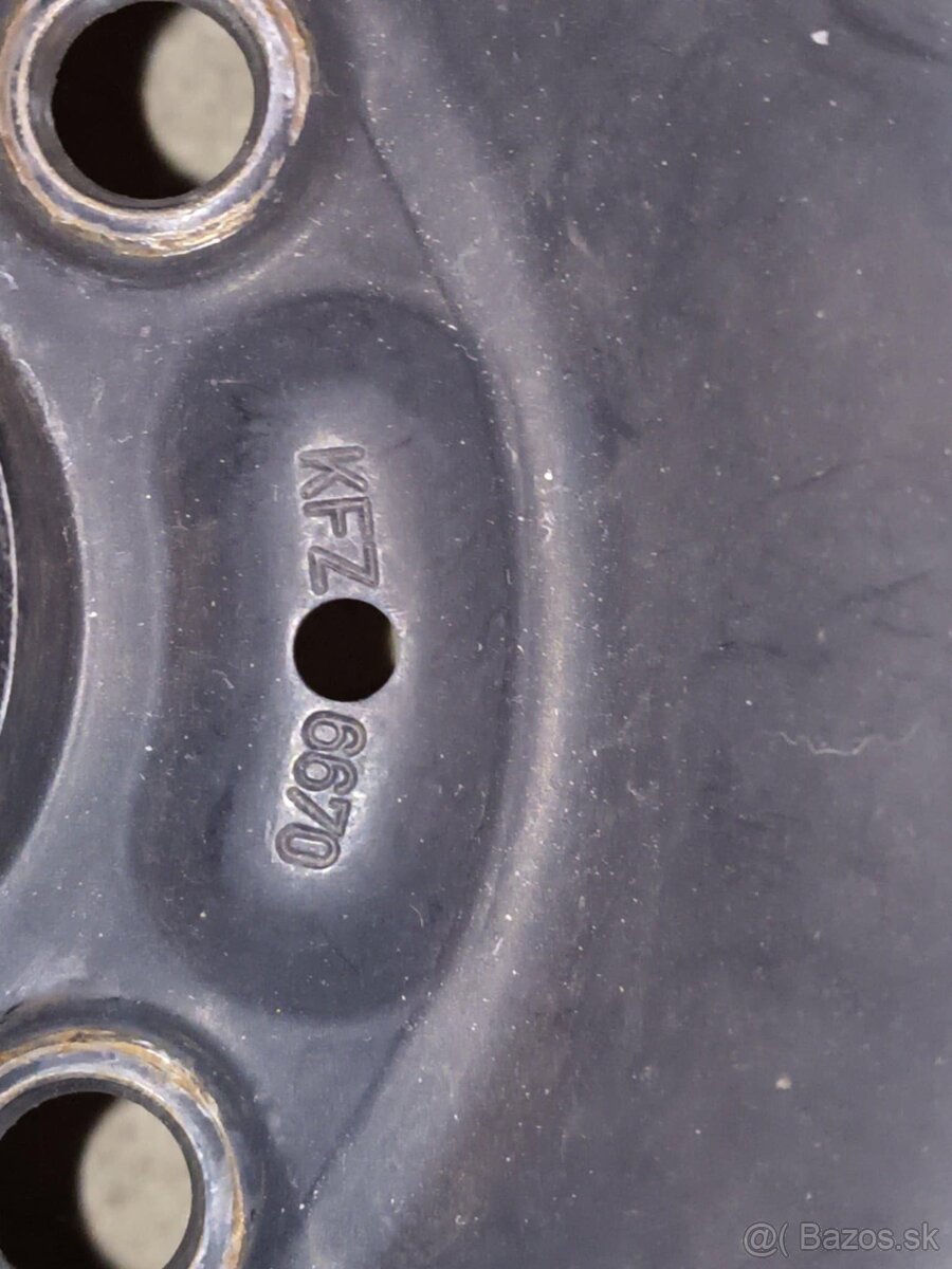 Kolesá 14" Mitsubishi Colt letné - 4