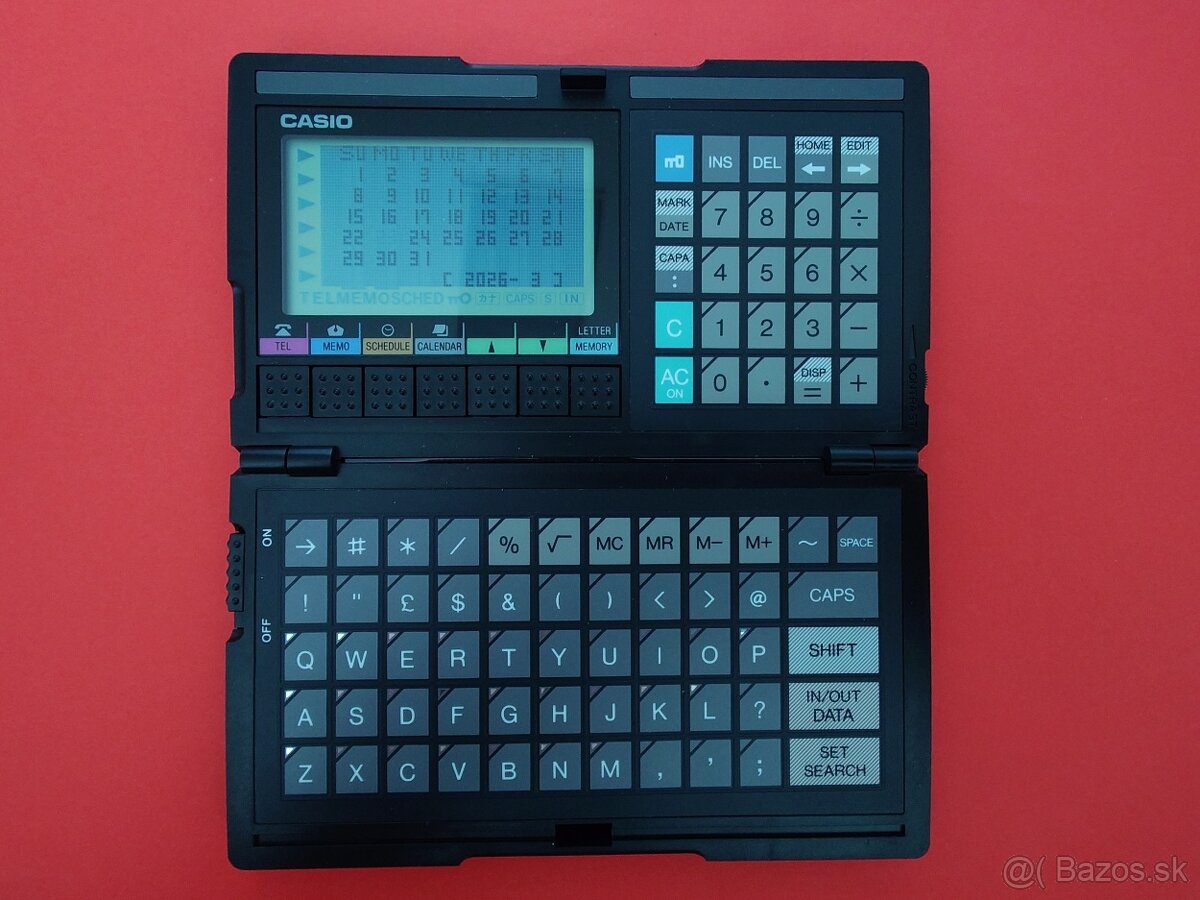 Casio SF-4000 pre zberateľa – kompletný set s krabicou - 4