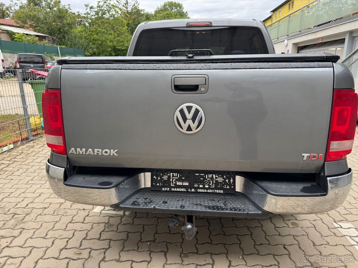 VW AMAROK 2,0 DIESEL DSG 4X4 ŤAŽNÉ KLÍMA